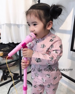 Set yukata mẹ và bé gái 200k