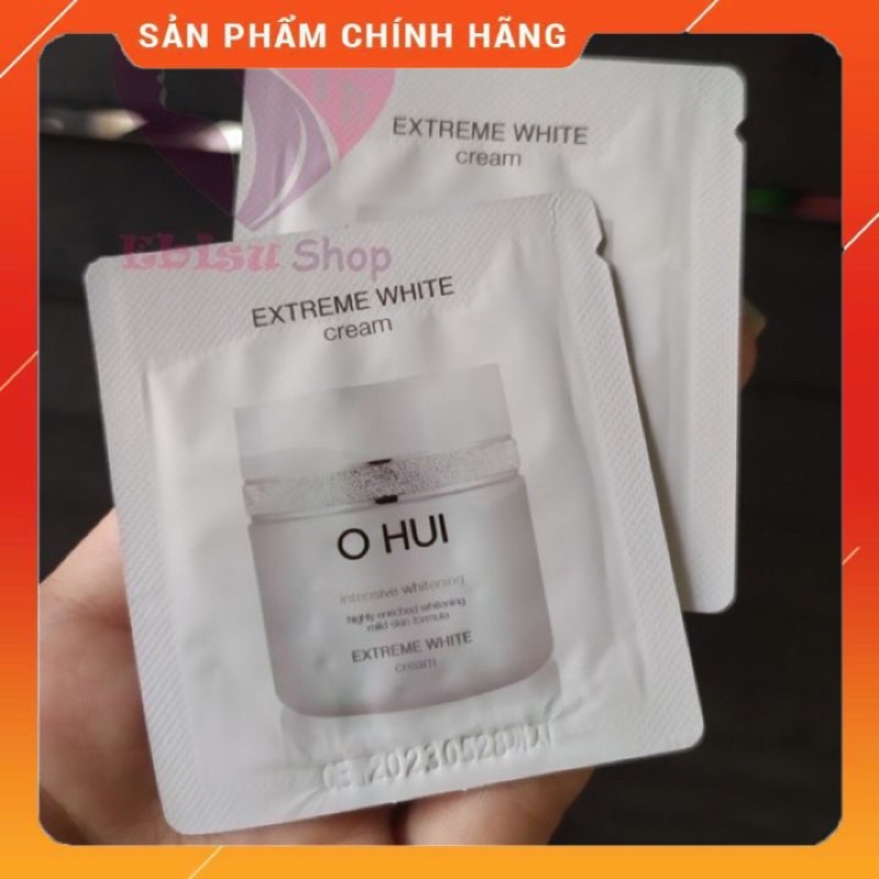 Gói kem dưỡng trắng da Ohui Extreme White.