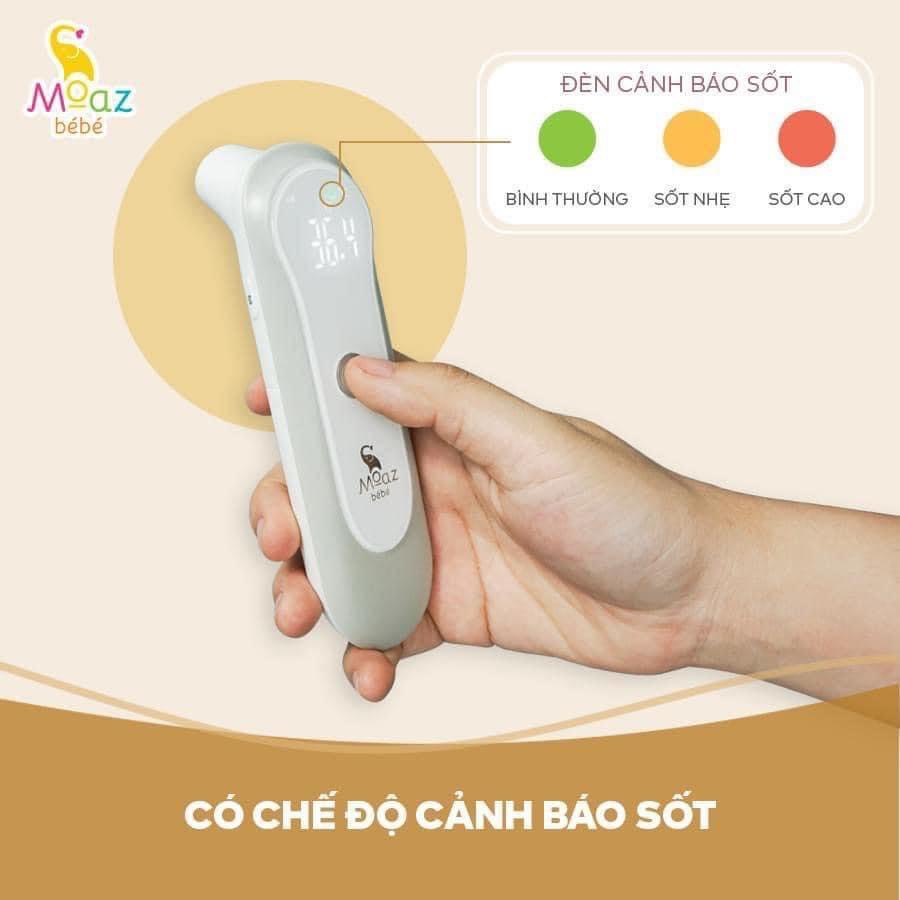 Nhiệt kế hồng ngoại đa năng Moaz Bebe MB024 - [100% Chính hãng - Bảo hành VÀNG 12 tháng]