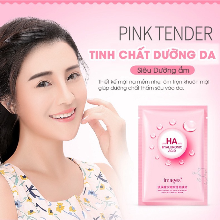 Mặt nạ giấy dưỡng trắng da  Dưỡng trắng da HA - Dưỡng 𝐝𝐚, Dưỡng trắng, Thải độc