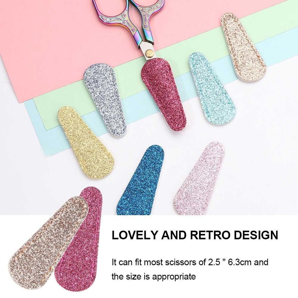 Vỏ Da PU Đựng Kéo Thêu Họa Tiết Độc Đáo Trang Trí Nhà Cửa &amp; Phòng Khách