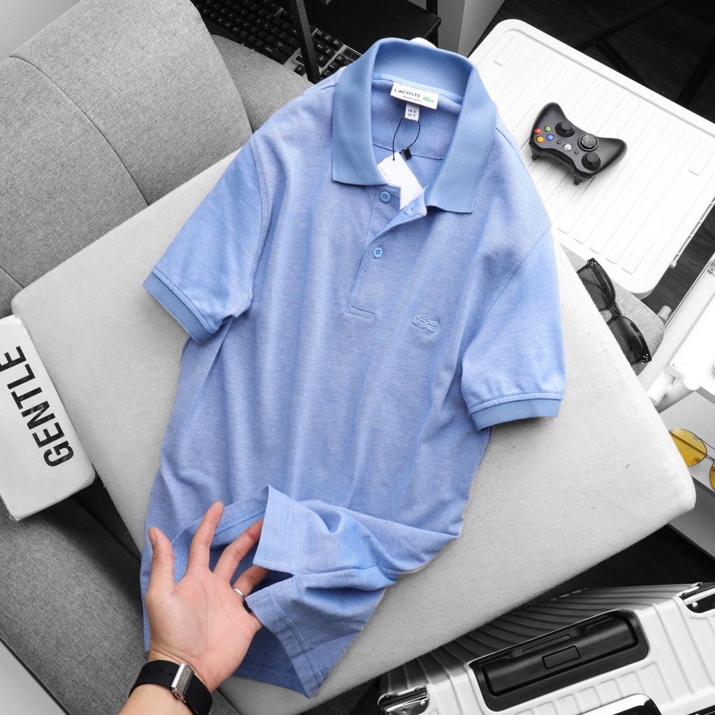 Áo Polo Nam Lacos, Áo thun Nam có cổ Chất vải Cotton mềm mịn