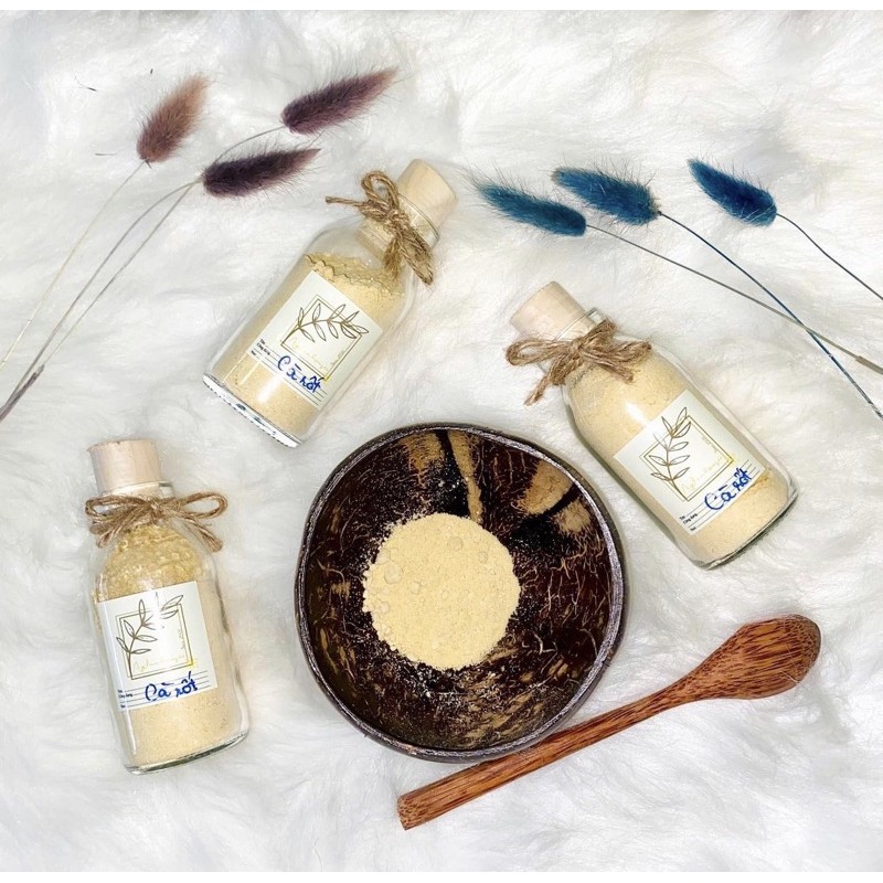 lọ 65gr BỘT CÀ RỐT 🥕 organic handmade bột thiên nhiên