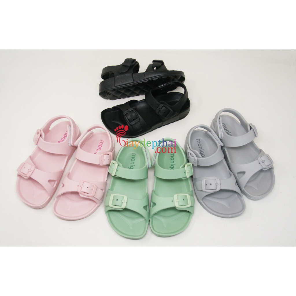 Giày Sandal Thái Lan nhựa đúc cho bé siêu êm Monokids Quest