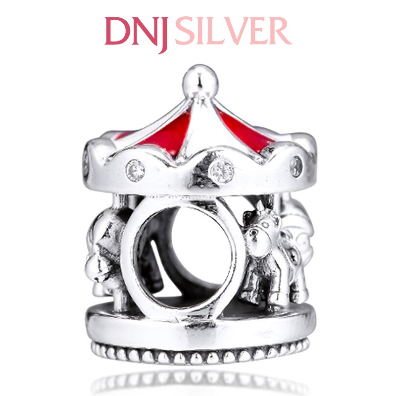 Charm bạc 925 cao cấp, hàng chuẩn bạc - Charm Christmas Carousel thích hợp để mix vòng tay charm - DN173