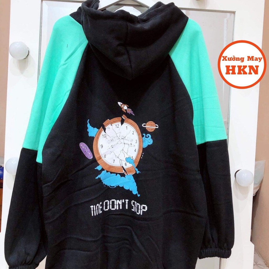Áo Hoodie Nỉ Nữ Zaclang Đồng Hồ In Nổi Chất Cotton Mềm Mại Mã 632 Xưởng May HKN | BigBuy360 - bigbuy360.vn