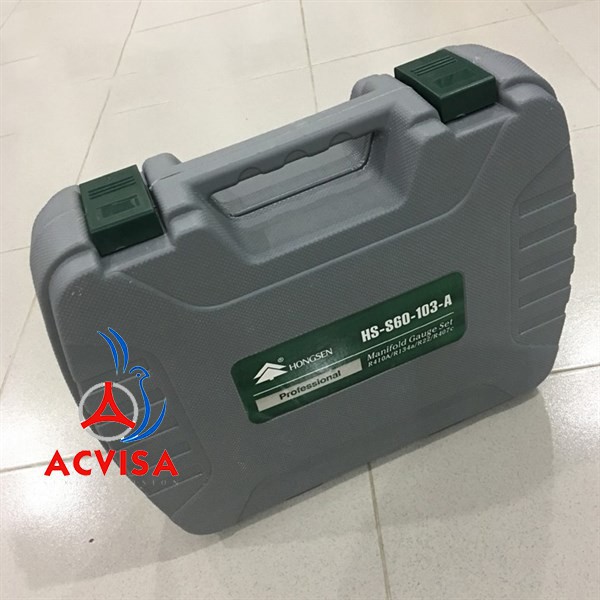 Đồng Hồ Gas Đôi Hongsen Model HS-S60-103 (Hộp Nhựa)