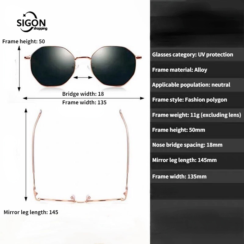 Kính mát chống tia UV bảo vệ mắt