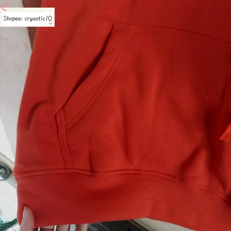 [Kèm video + hình thật] Áo hoodie nỉ cam đất trơn basic unisex