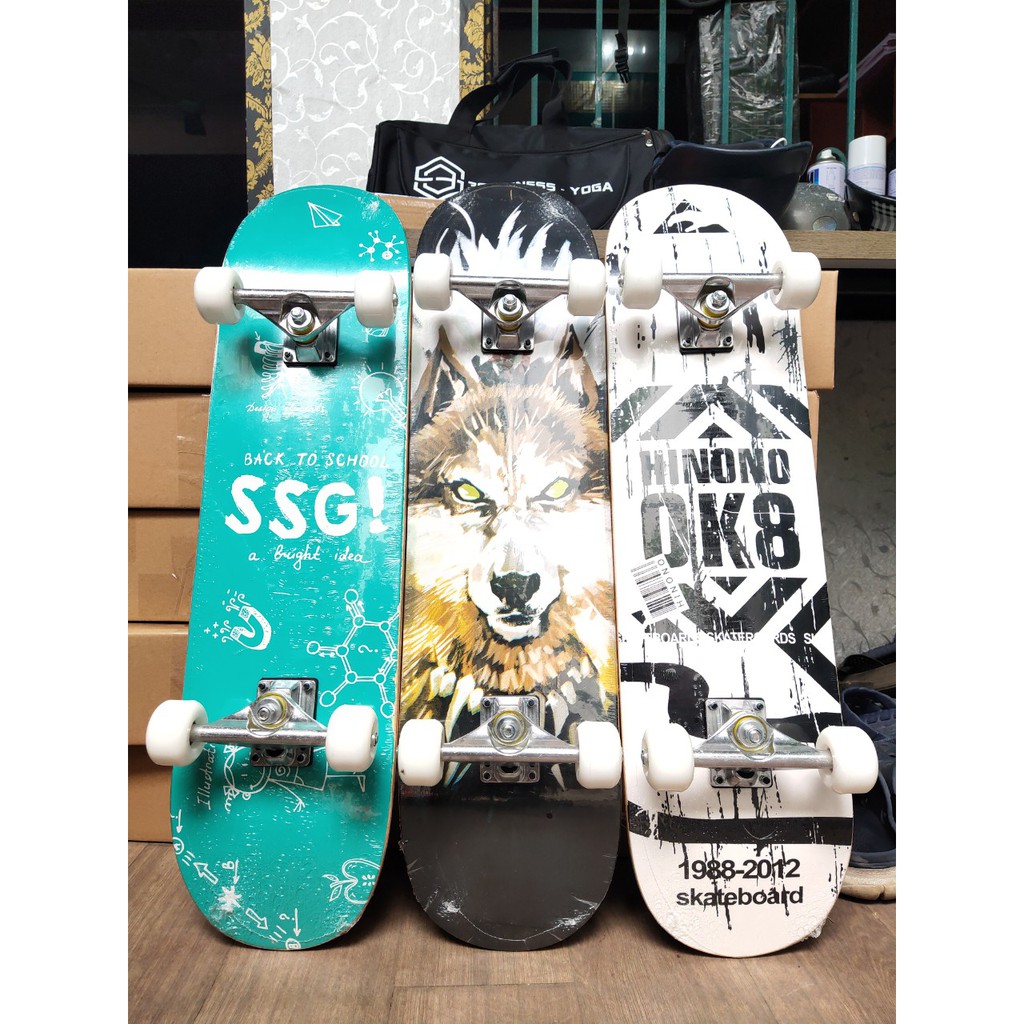 Ván trượt thể thao skateboard người lớn kích thước 80 x 20 cm