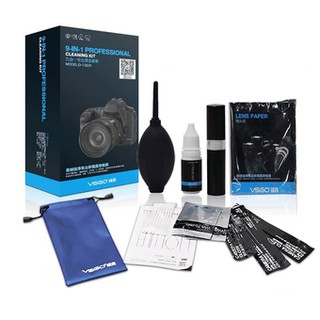Bộ vệ sinh máy ảnh VSGO 9 in 1                 