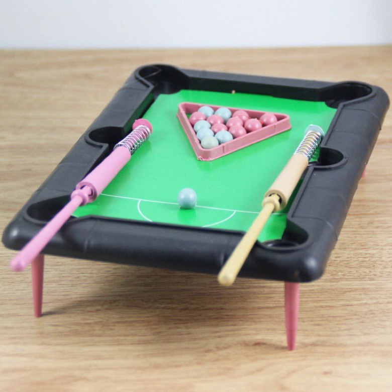 S14 QZQZ Bộ Bàn Chơi Bida Mini E21 Cho Bé 13 S14