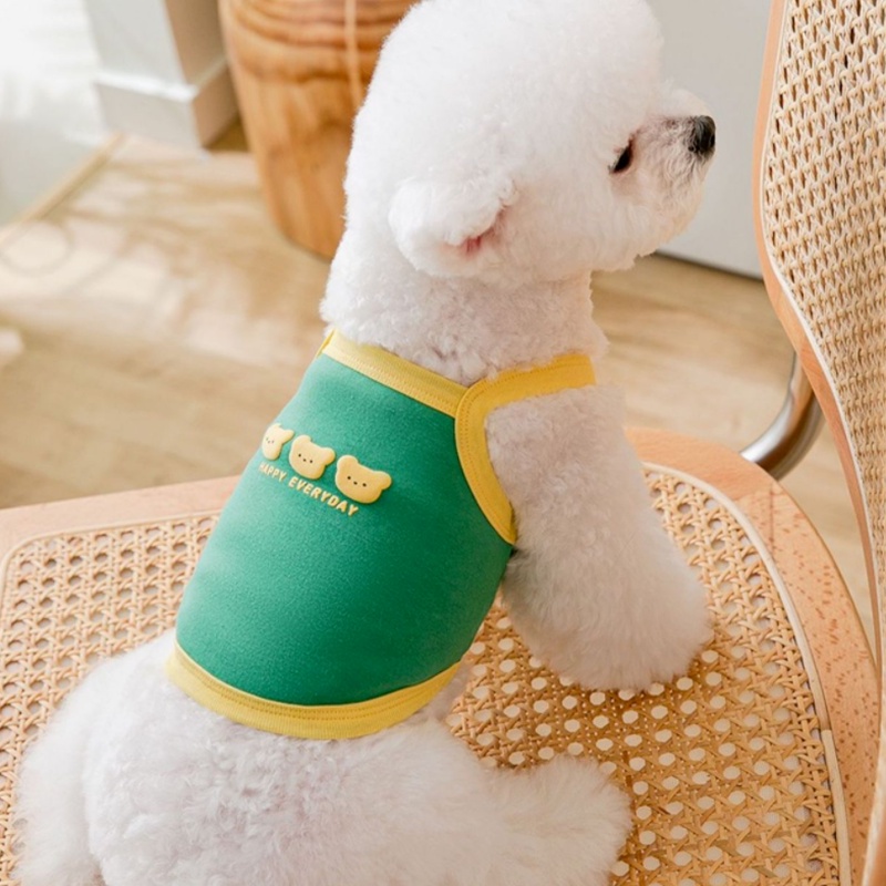 Áo Hai Dây Mỏng Thoáng Khí Thời Trang Xuân Hè Cho Thú Cưng