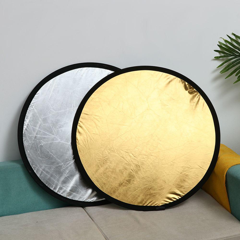 BTLIMER Bảng Khuếch Tán Ánh Sáng Hình Tròn Nhiều Màu Kèm Túi Đựng Mềm Mại Tiện Dụng