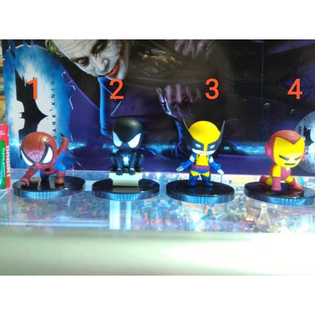 CHÍNH HÃNG Mô hình Spider-Man, Venom, Wolverine, Ironman Takara Marvel