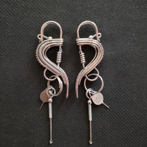 Móc khóa inox 304 hình chim khách đẹp sang trọng