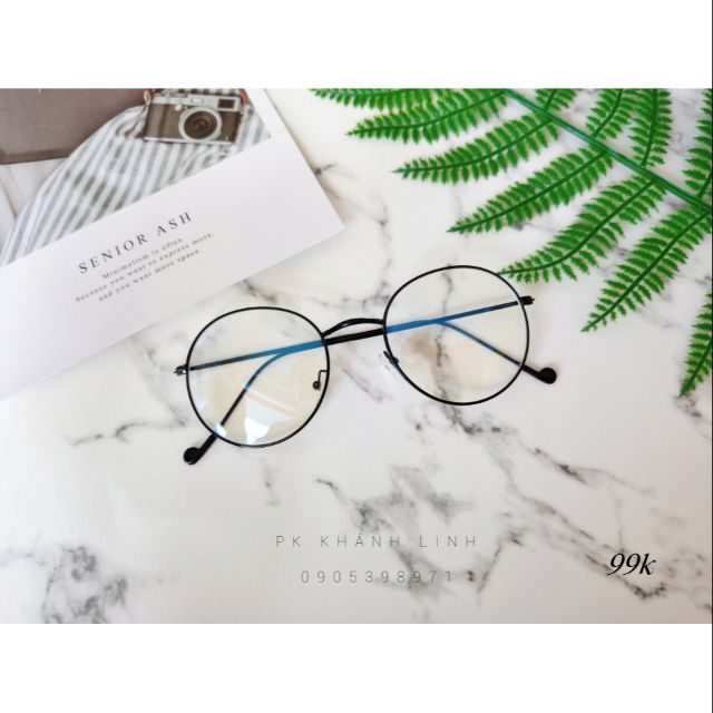 Kính Gọng tăm tròn G19