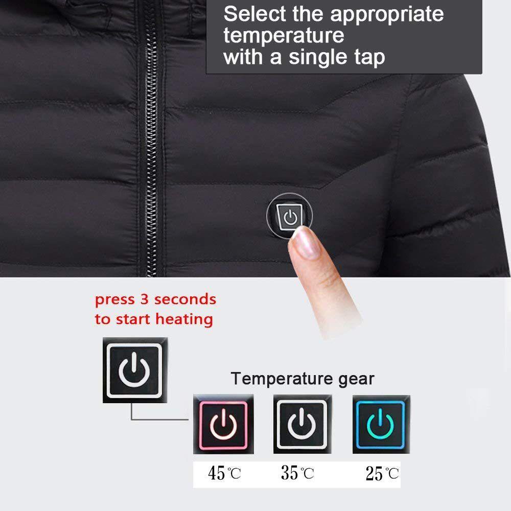 Áo Khoác Cotton Giữ Ấm Không Tay Có Mũ Trùm Thời Trang Mùa Đông Unisex