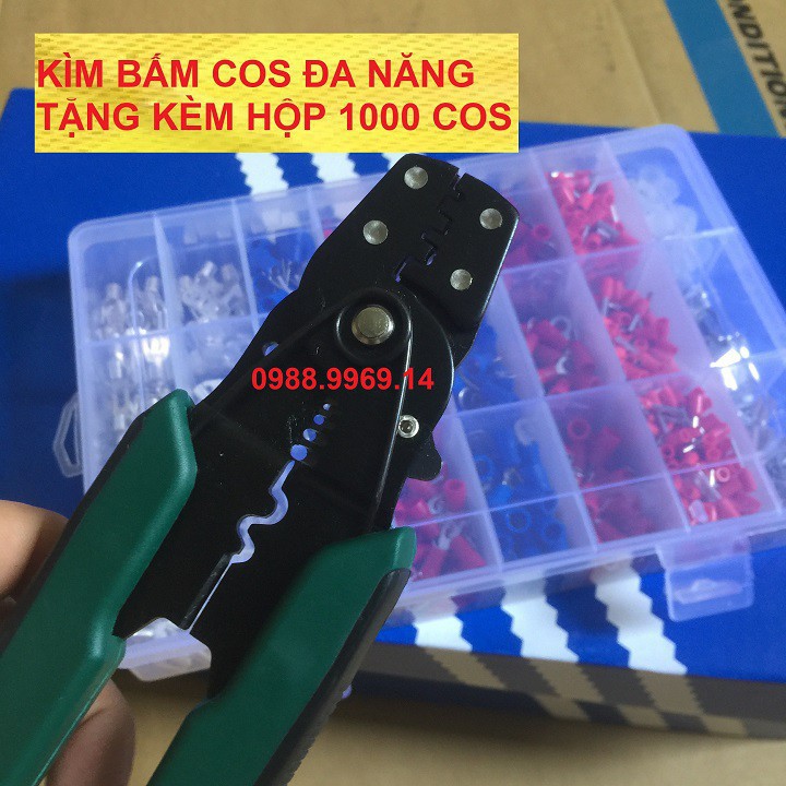 KÌM BẤM COS ĐA NĂNG TẶNG HỘP 1000 COS0 [BẢO HÀNH DÀI HẠN]