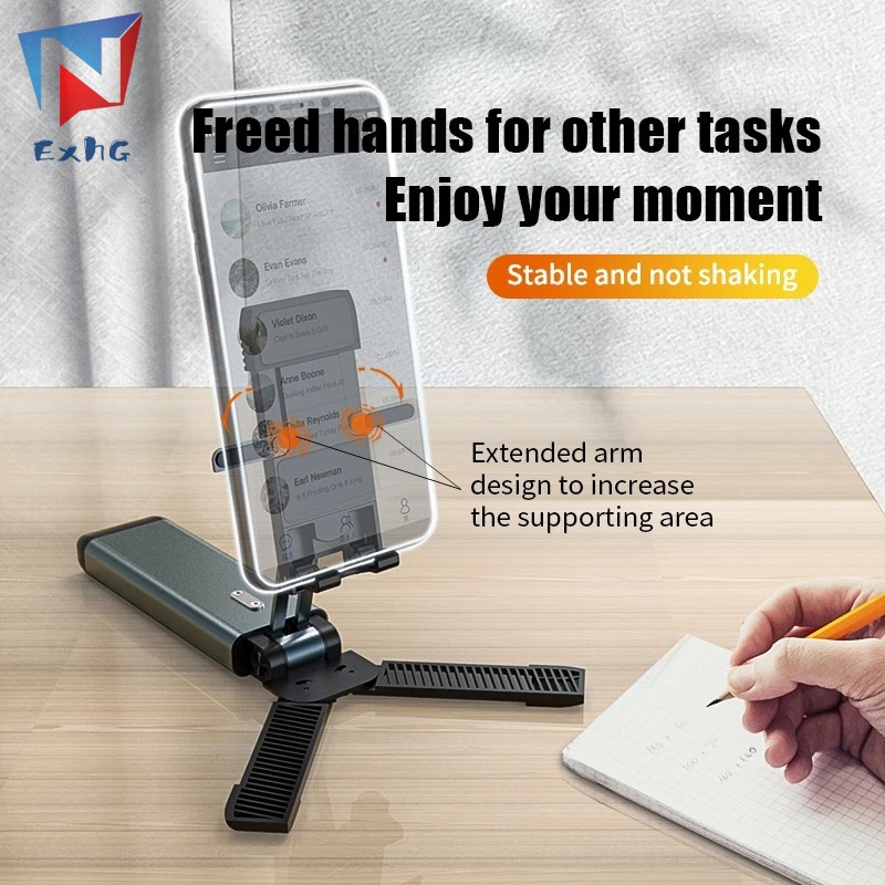 Giá Đỡ Điện Thoại Chống Trượt Có Thể Gấp Gọn Tiện Dụng Cho Gia Đình