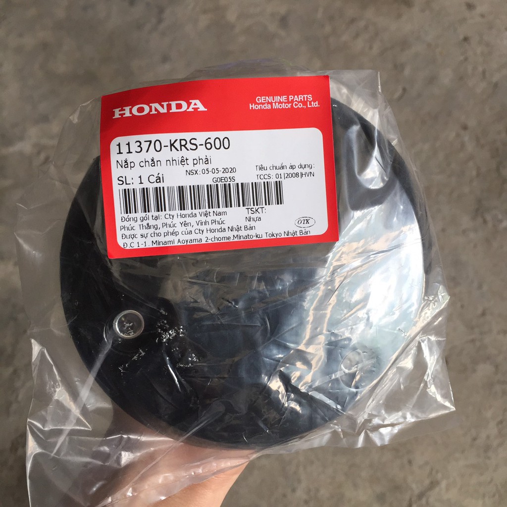 Nắp Chắn Nhiệt Wave Alpha Chính Hãng Honda