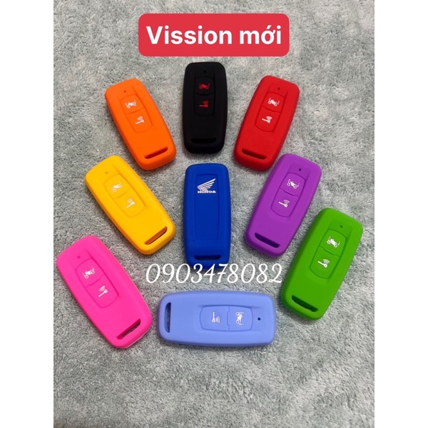 Bọc chìa khoá smartkey 2 nút bấm honda sh 300i 2021 2022, lead, vision, airblade, winnerX..