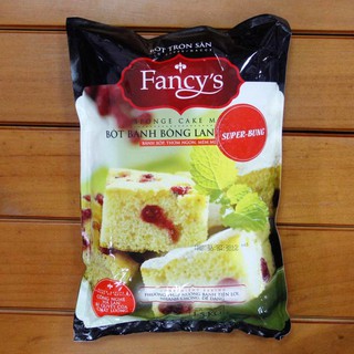 Bột trộn sẵn bánh bông lan ổ super Bung gói 1.5kg với công thức làm bánh bông lan ngon nhất, nở cao, mềm xốp