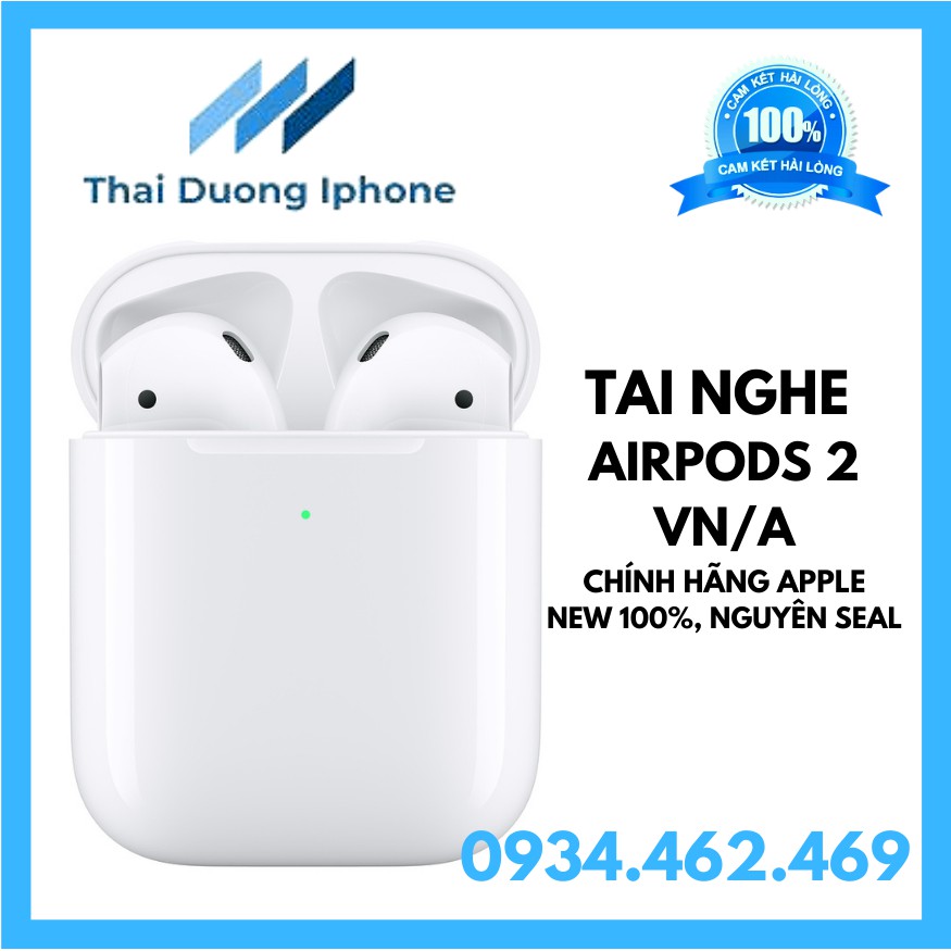 (VN/A Chính Hãng) Tai Nghe không dây Airpods 2 BH 1 năm 1 đổi 1 tại VN chính hãng