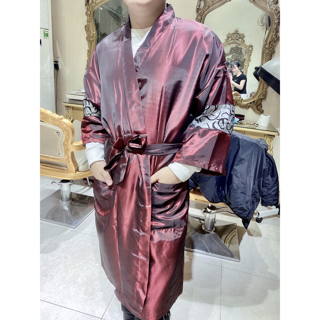 áo choàng cắt tóc nữ