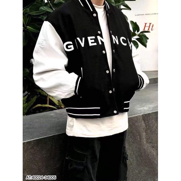 Áo bomber phối tay GIVEN H2A878