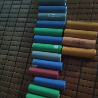 Combo 35 cell pin 18650 điện áp ngon 3.7vol