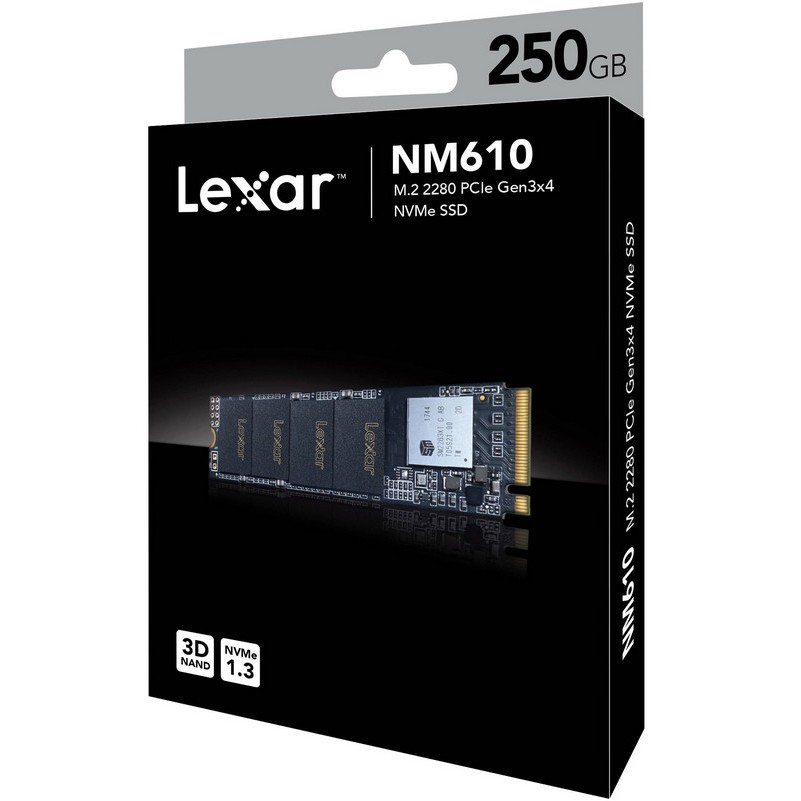 SSD Lexar NM610 M.2 PCIe Gen3 x4 NVMe 250GB - Chính hãng Mai Hoàng | BigBuy360 - bigbuy360.vn