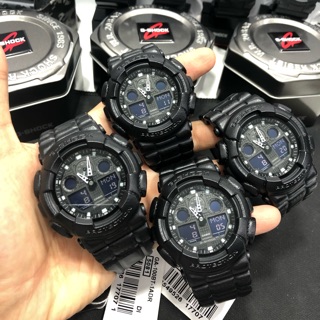 Đồng hồ nam casio g-shock, ga-100bt-1a, size ~42mm, chống nước 200m, bảo hành 12 tháng