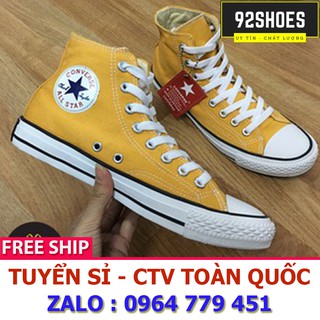 Giày thể thao nam nữ cv 1970 s vàng cổ cao