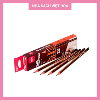 1 cây bút chì gỗ 2b deli 37015