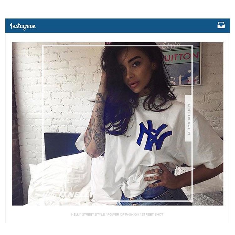 Áo phông Nelly Heybig ngắn tay - NY