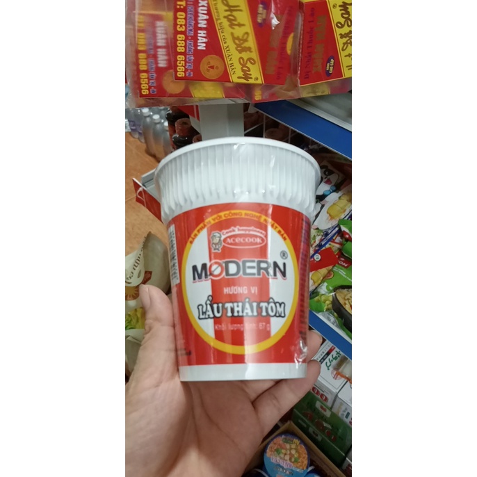 Combo 2 mỳ modern vị tôm cay