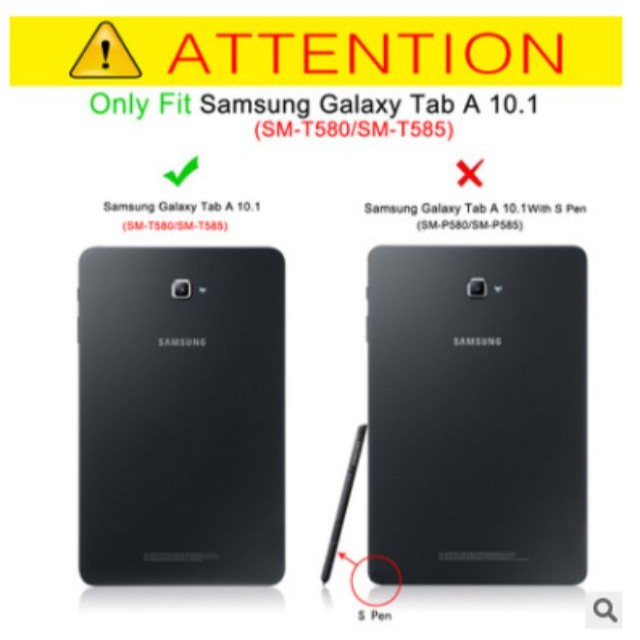 Bao Da Máy Tính Bảng SamSung Tab A6 10.1 (Không SPEN) T580/T585