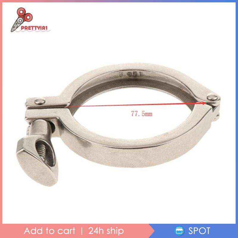 Kẹp Vệ Sinh Bằng Thép Không Gỉ 304 Prettyia1