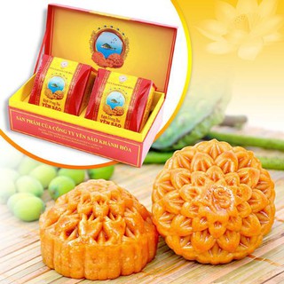 Bánh trung thu Yến sào hộp 2 bánh - 2 thập cẩm