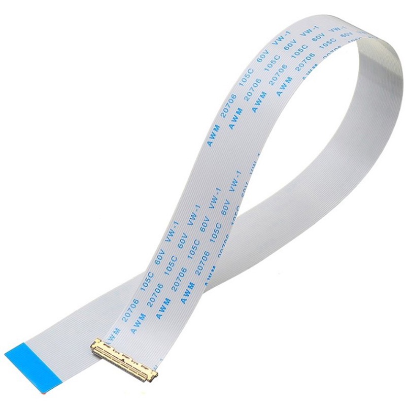 Dây Cáp 0.5mm 40Pin Type-A 100mm 150mm 200mm 250mm 300mm 400mm EDP I-pex EDP Cho Màn Hình LCD