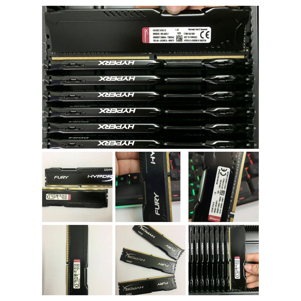 Ram4 8Gb Buss 2666 Hypex Kingston có tản nhiệt | BigBuy360 - bigbuy360.vn