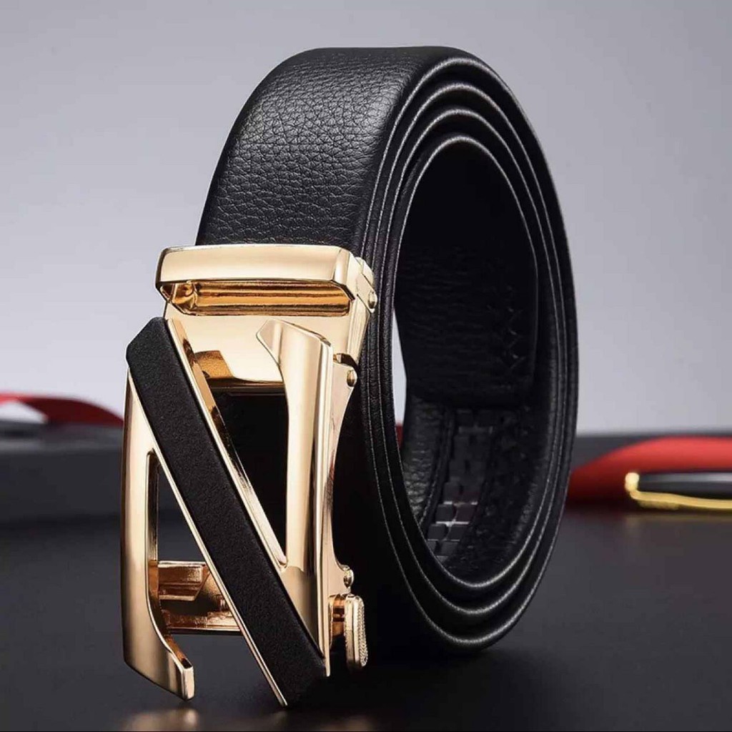Thắt lưng nam, dây nịt nam khóa tự động dây da cao cấp - Mẫu HOT 2021