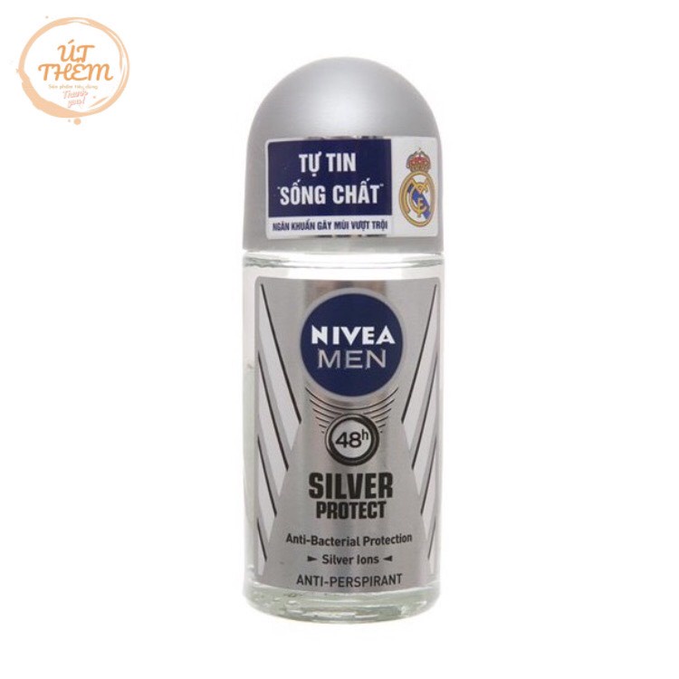 Lăn Khử Mùi Nivea Men Silver Protect 25ml