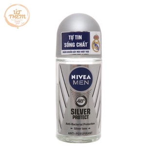 Lăn Khử Mùi Nivea Men Silver Protect 25ml