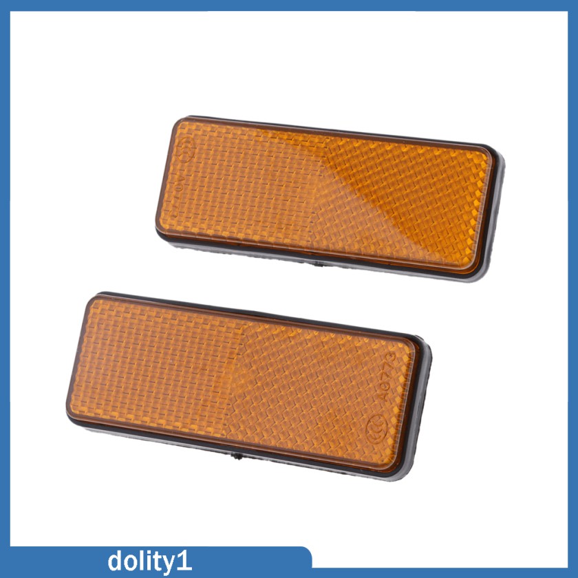 Set 2 Tấm Phản Quang Hình Vuông Chuyên Dụng Cho Xe Mô Tô