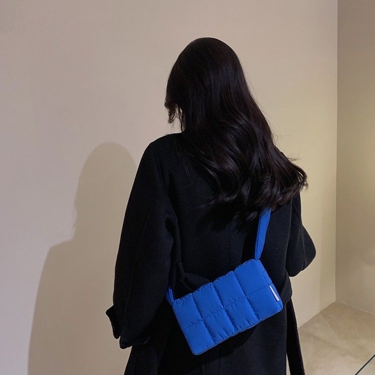 Túi đeo chéo IMAODOU dáng vuông nhỏ màu trơn phong cách mới thời trang thu đông 2023