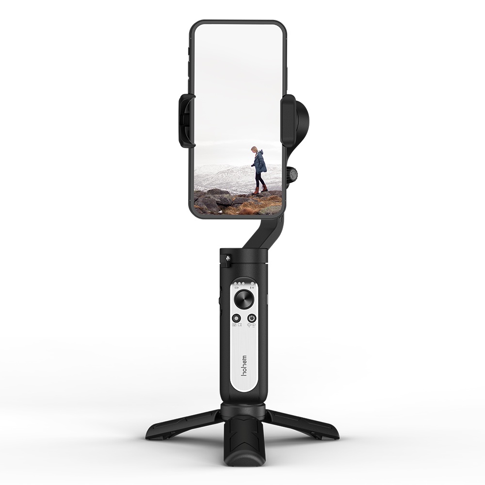 Gimbal điện thoại thông minh 3 trục với điều khiển từ xa không dây, iSteady X2