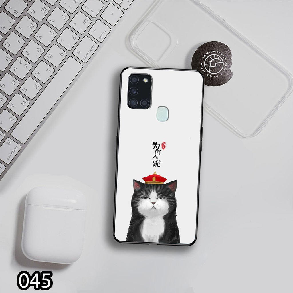 Ốp lưng Samsung A11/A21A21AS  in hình mèo béo siêu đẹp, độc, lạ_KINGSTORE.HN_Ốp SS A11/A21/A21S