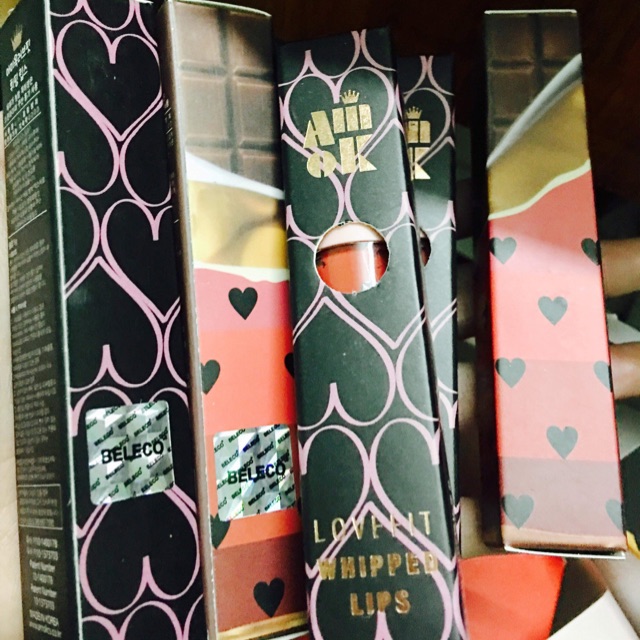 Son Amok (son kem) + Son Ink (ảnh chụp thật tại shop và hàng đều có sẵn)